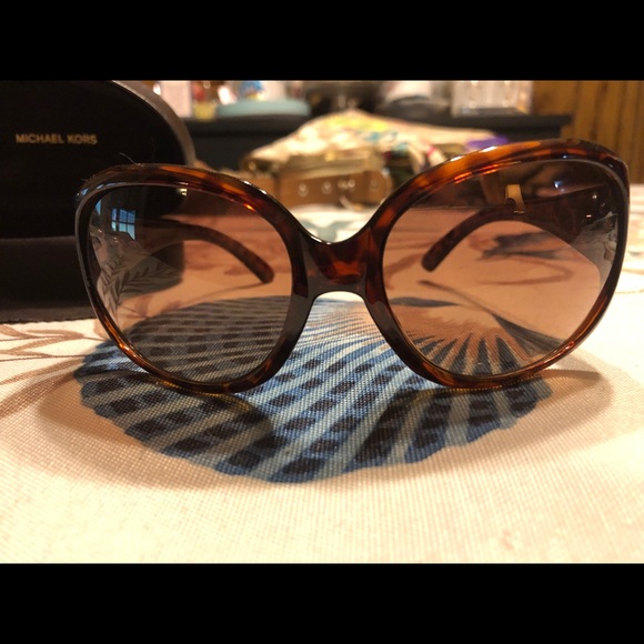 Michael Kors Rose Gold & Tortoiseshell Sunglasses - Picture 3 of 5